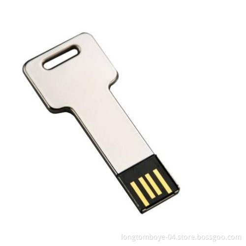 Metal USB Key USB Flash Drive with Free Logo